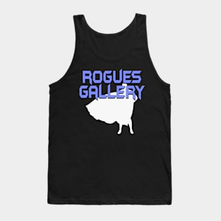 ROGUES GALLERY Male (White Silhouette) Tank Top